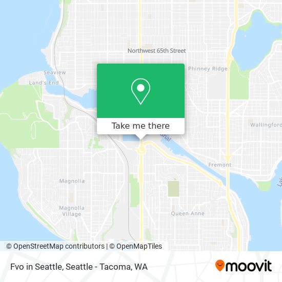 Mapa de Fvo in Seattle