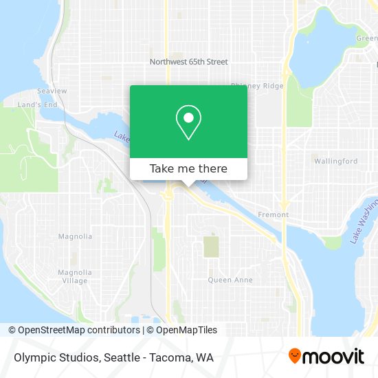 Olympic Studios map