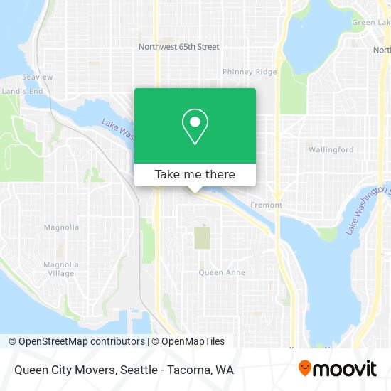 Queen City Movers map