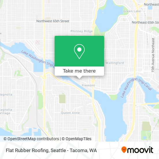 Mapa de Flat Rubber Roofing