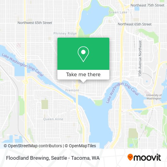 Floodland Brewing map