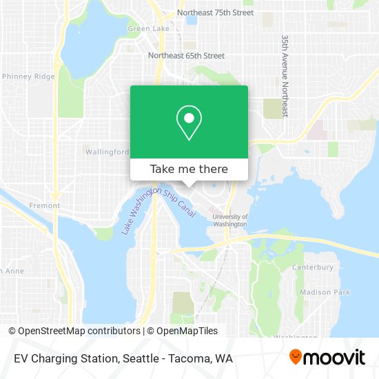 Mapa de EV Charging Station