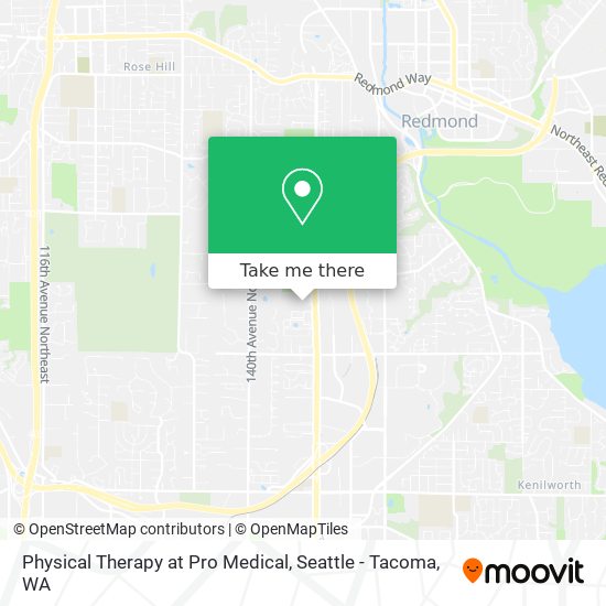 Physical Therapy at Pro Medical map