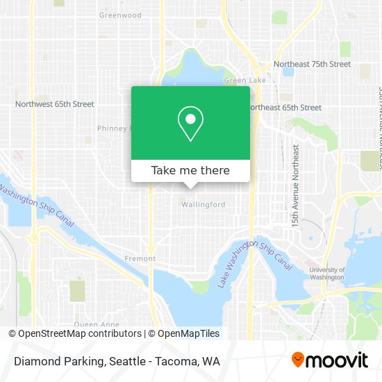 Diamond Parking map