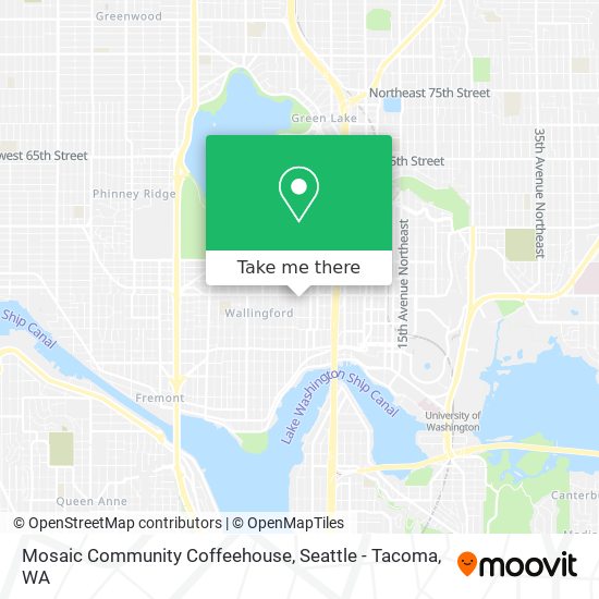 Mosaic Community Coffeehouse map