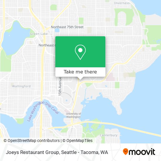 Joeys Restaurant Group map