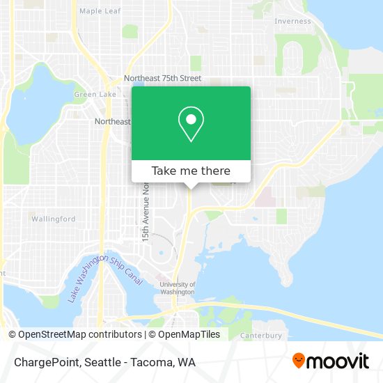 Mapa de ChargePoint