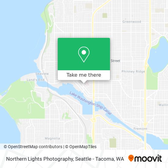 Northern Lights Photography map