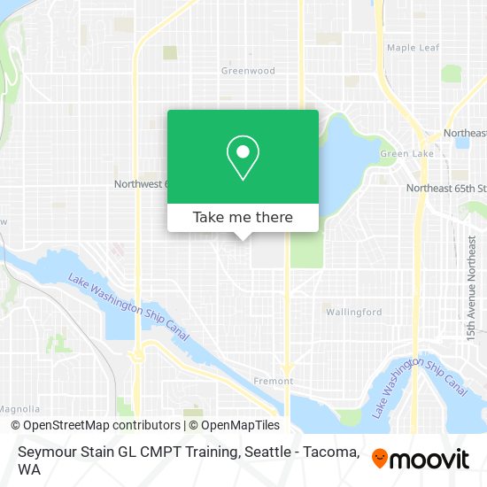 Seymour Stain GL CMPT Training map