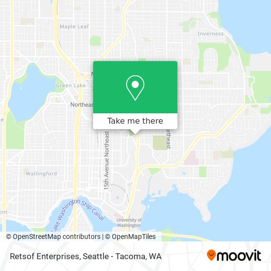 Retsof Enterprises map