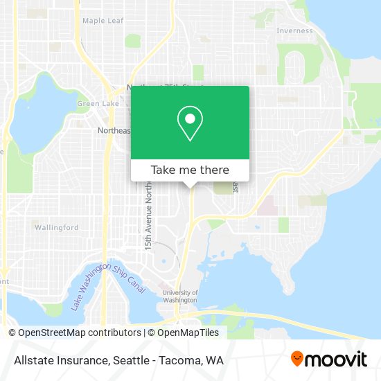 Allstate Insurance map