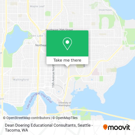 Dean Doering Educational Consultants map