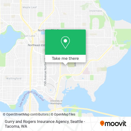 Gurry and Rogers Insurance Agency map