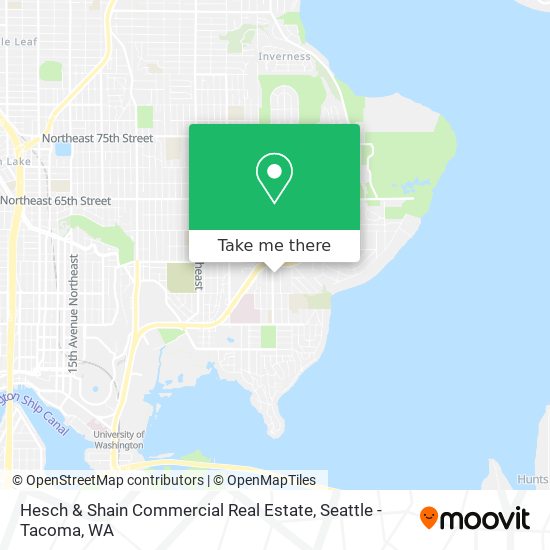 Hesch & Shain Commercial Real Estate map