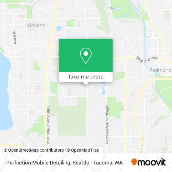 Perfection Mobile Detailing map