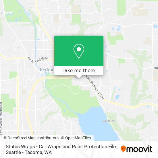 Status Wraps - Car Wraps and Paint Protection Film map