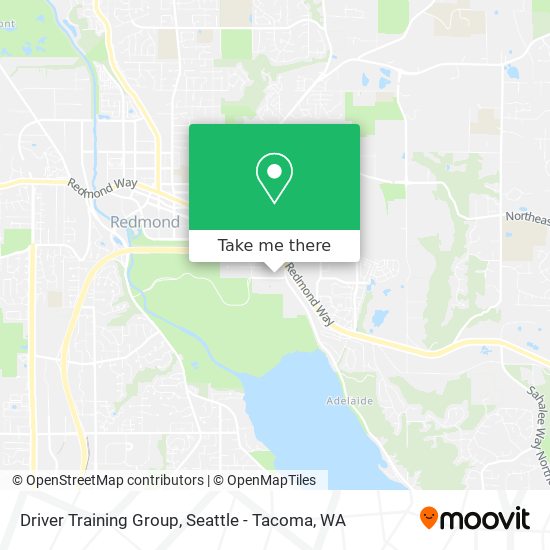 Driver Training Group map