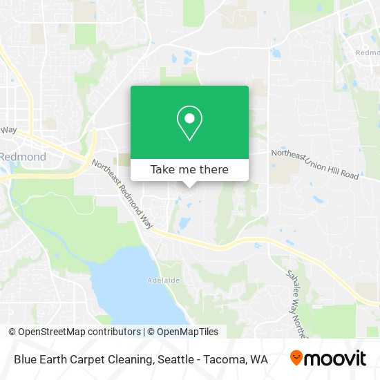 Blue Earth Carpet Cleaning map