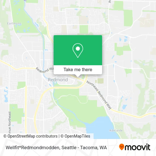 Wellfit*Redmondmodden map