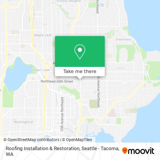 Roofing Installation & Restoration map