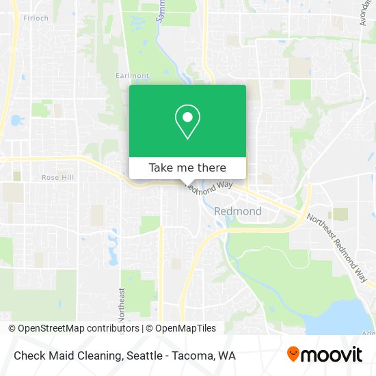 Check Maid Cleaning map