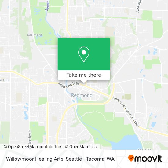 Willowmoor Healing Arts map