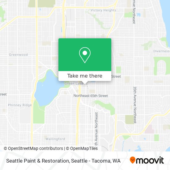 Mapa de Seattle Paint & Restoration