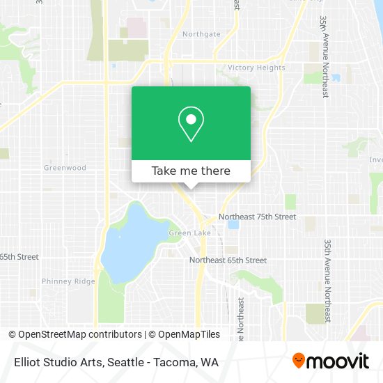 Elliot Studio Arts map