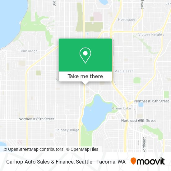 Mapa de Carhop Auto Sales & Finance