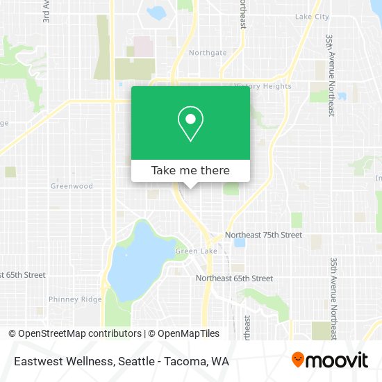 Eastwest Wellness map