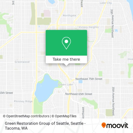 Mapa de Green Restoration Group of Seattle