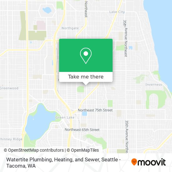 Mapa de Watertite Plumbing, Heating, and Sewer