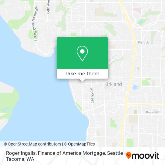 Roger Ingalls, Finance of America Mortgage map