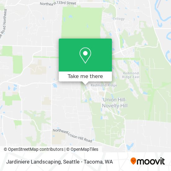 Jardiniere Landscaping map