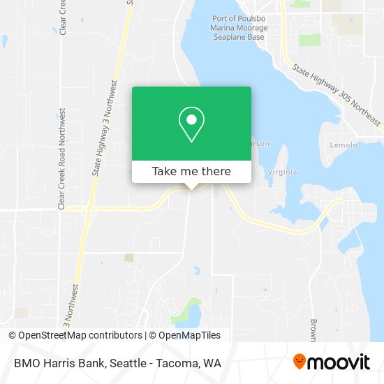 BMO Harris Bank map