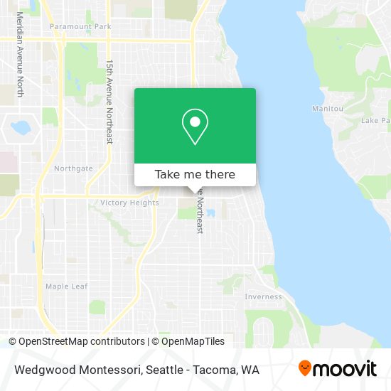 Wedgwood Montessori map