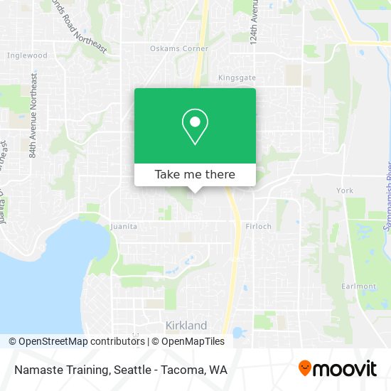 Namaste Training map