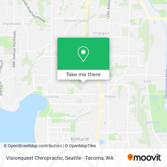 Visionquest Chiropractic map