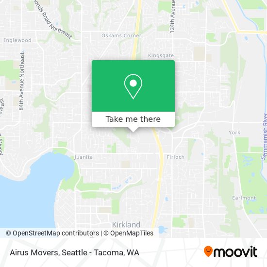 Airus Movers map