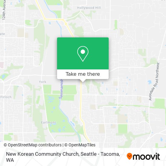 Mapa de New Korean Community Church