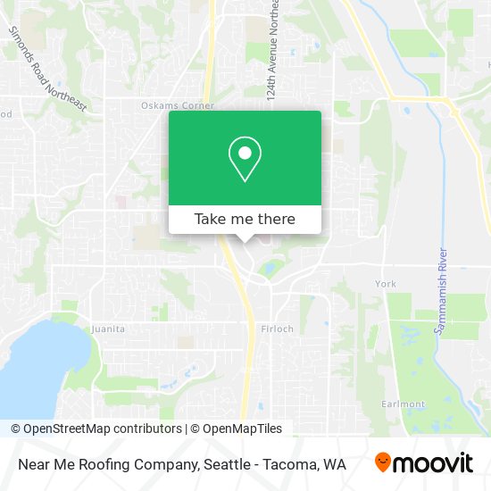 Mapa de Near Me Roofing Company