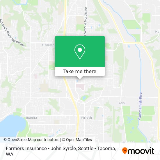 Mapa de Farmers Insurance - John Syrcle