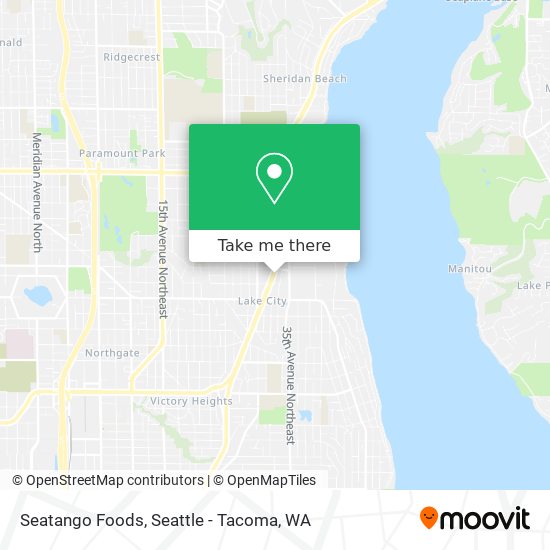 Seatango Foods map