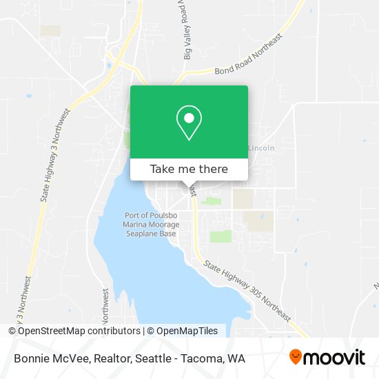 Mapa de Bonnie McVee, Realtor