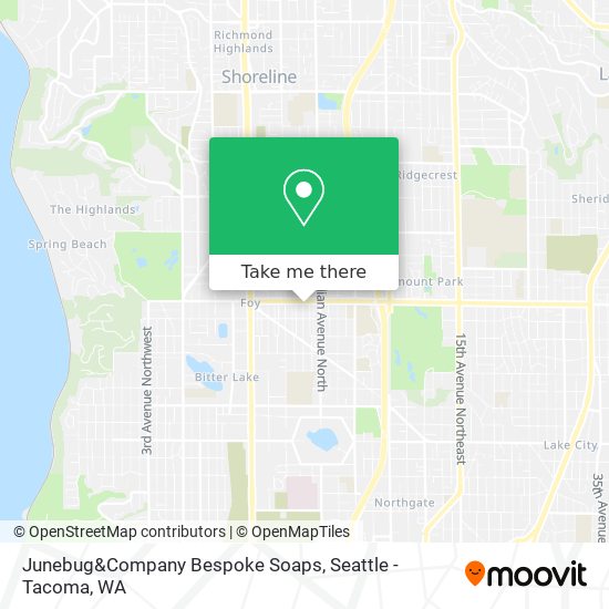 Junebug&Company Bespoke Soaps map
