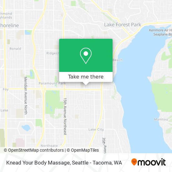 Mapa de Knead Your Body Massage