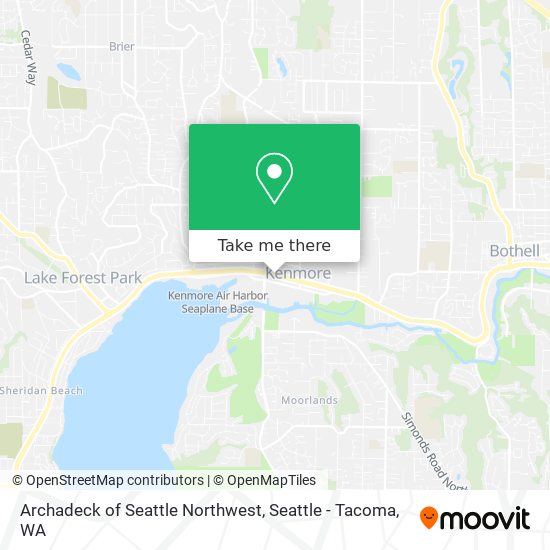 Mapa de Archadeck of Seattle Northwest