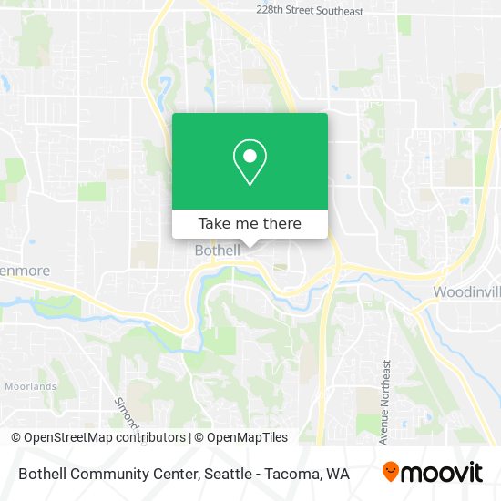 Mapa de Bothell Community Center