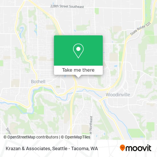Mapa de Krazan & Associates