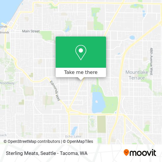 Sterling Meats map
